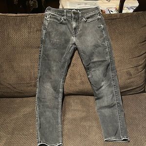 Men’s Hollister Black Jeans 28 X 30 in Good Condition.